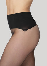 Erika 15 Denier - Sort - Black