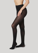 Dear Denier Rebecca 50 denier - Black - Strømpebukser - 50 Denier - Medium dækning - Sort - Semi-bred talje-elastik - Genanvendt Polyamid