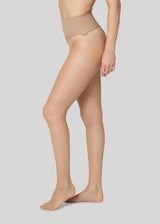 Dear Denier Erika 15 Denier - strømpebukser - Medium nude - Strømpebukser - 15 Denier - Transparent - Nude - Bred talje-elastik - Genanvendt Polyamid